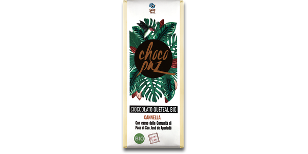 ChocoPaz con cannella 70% cacao