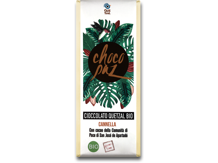 ChocoPaz con cannella 70% cacao bean-to-bar