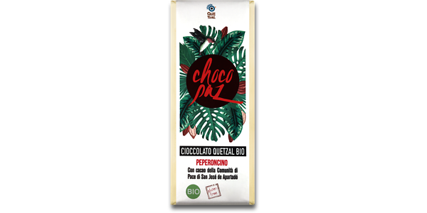ChocoPaz BIO con peperoncino 70% cacao