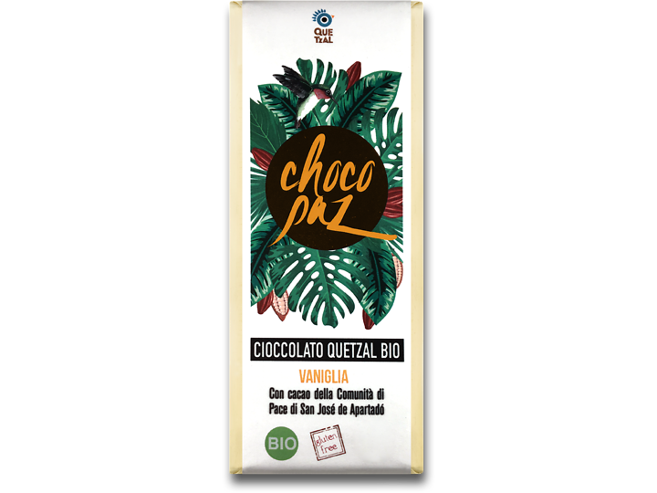 ChocoPaz con vaniglia 70% di cacao